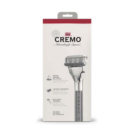 Cremo Razor & Blade Kit, Astonishingly Superior Shave