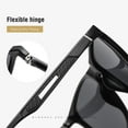 thumbnail image 7 of Polarized Sunglasses For Men And Women Versatile Square Frame Casual Eyewear Stylish Sun For Outdoor Activities, 7 of 7