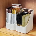thumbnail image 3 of Organizador multiusos para cosméticos, maquillaje, artículos esenciales de baño y alimentos Caja de almacenamiento con diseño biselado, 3 of 8