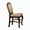 Oak, variant on Set of 2 Elegant Side Chair, Armless Design with Padded Comfort, Standard Dining Height, Padded Seat & Back (Espresso)