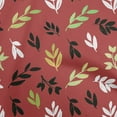 thumbnail image 1 of oneOone Cotton Cambric Maroon Fabric Floral Sewing Fabric By The Yard Printed Diy Clothing Sewing Supplies 42 Inch Wide, 1 of 4