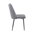 thumbnail image 6 of Jofran Maddox Mid-Century Modern Faux Leather Upholstered Dining Chair (Set of 2), 6 of 9