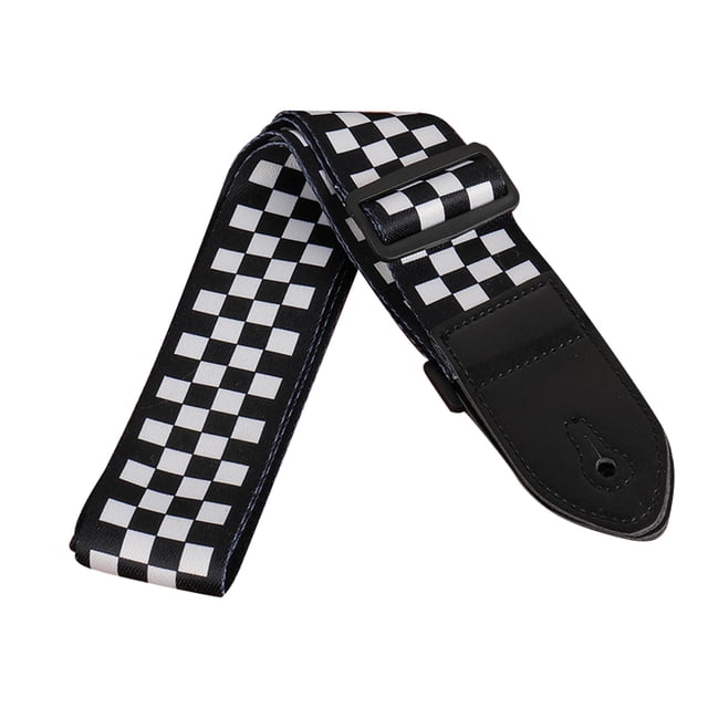 Correa Correas de poliéster para guitarra eléctrica, balada de estilo étnico, guitarras acústicas, cinturón de bajo, accesorio para instrumentos musicales Tomshoo Correa