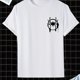 thumbnail image 2 of Camisetas Casuales De Manga Corta Con Cuello Redondo Y Estampado De Araña Para Hombre Para El Verano, 2 of 4