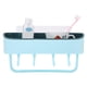 thumbnail image 4 of Estante para champú, baño montado en la pared sin perforaciones, suministro de baño, estante de almacenamiento para baño, rendimiento confiable, 4 of 8