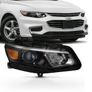 AKKON - For 2016-2022 Chevy Malibu Passenger Side Projector Headlight Assembly OEM Housing Clear Lens