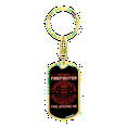 thumbnail image 4 of Retired And Survived Firefighter Stainless Steel or 18k Gold Premium Swivel Dog Tag Keychain, 4 of 8