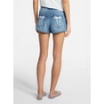 thumbnail image 3 of No Boundaries Elevated Denim Shorts, 3'' Inseam, Women's 00-18, 3 of 5