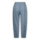 thumbnail image 3 of Pantalones harem casuales con cintura elástica y cordón para mujer - Poliéster, tallas grandes, 3 of 6