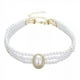 thumbnail image 1 of 5x Collar De Perlas Simuladas De 3 Hileras Bien Pulidas, Exquisitas Y Hermosas, 1 of 8