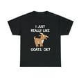 thumbnail image 2 of Funny Goat Gift I Just Really Like Goats OK T-Shirt, 2 of 2