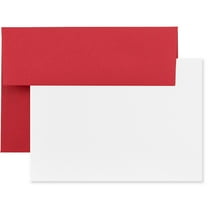 JAM Paper Stationery Set, 4Bar A1 Size, Red, 25/Pack