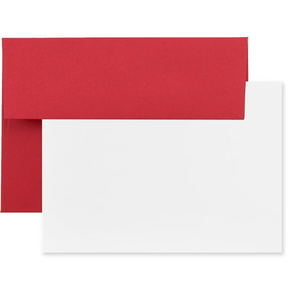 JAM Paper Stationery Set, 4Bar A1 Size, Red, 25/Pack