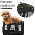 thumbnail image 4 of ScratchMe Pet Travel Carrier Soft Sided Portable Bag for Cats, Small Dogs, Kittens or Puppies, Collapsible, Durable, Airline Approved, Travel Friendly, Carry Your Pet with You Safely and Comfortably, 4 of 8