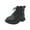 Black, variant on Up to 65% off SEMPAI toddler Shoes Boys Girls British Style Fashion Lacein Non Slip Thicken Keep Warm Comfortable Up to 65% off