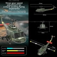 thumbnail image 3 of RC ERA C032 UH-1 Huey RC Helicopter with 3D Inverted Flight, 1/48 Scale 6CH Brushless RC Helicopter with Gyro Stabilization & Intelligent Positioning System for Adults, 3 of 9