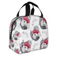 thumbnail image 2 of Honeii Cute Poodle Dog Print Lunch Bag Women, Lunch Box Lunch Bag for Women Adult Men, Small Leakproof Cute Lunch Tote Large Capacity Reusable, 2 of 8
