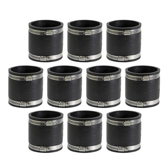 Supply Giant 6I48x10 Flexible Coupling, 3 inch, Black