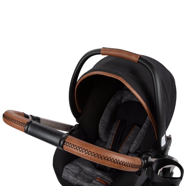 Monbebe Infant & Toddler 6-in-1 Modular Travel System, Black