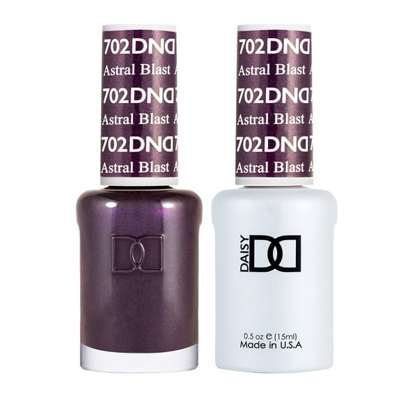 DND Nail Polish Gel & Matching Lacquer Set Duo 702 Astral Blast
