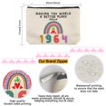 thumbnail image 2 of Bolsa de Maquillaje ancpeany Feliz 61º Cumpleaños Regalo para Mujeres, 2 of 6