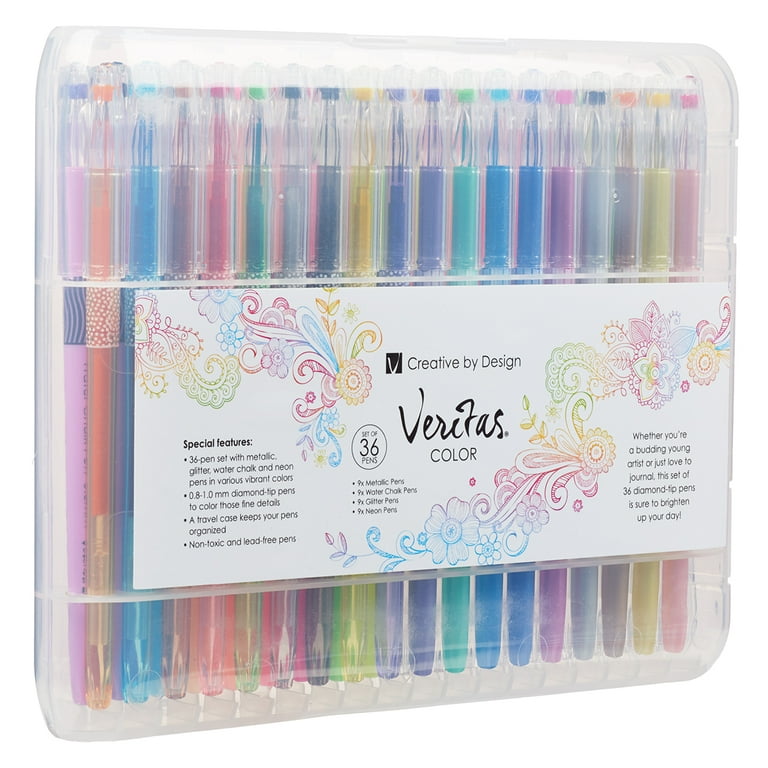 Assorted Gel Pen Set - 36 pc - Walmart.com