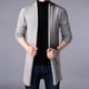 thumbnail image 4 of Suéter cárdigan útil que combina con todo Suéter de punto de otoño Suéter de punto de invierno para hombre Abrigo, 4 of 5