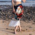 thumbnail image 6 of Santa Claus Chiffon Beach Dresses for Women - Stylish and Lightweight Beach Dress, 6 of 6