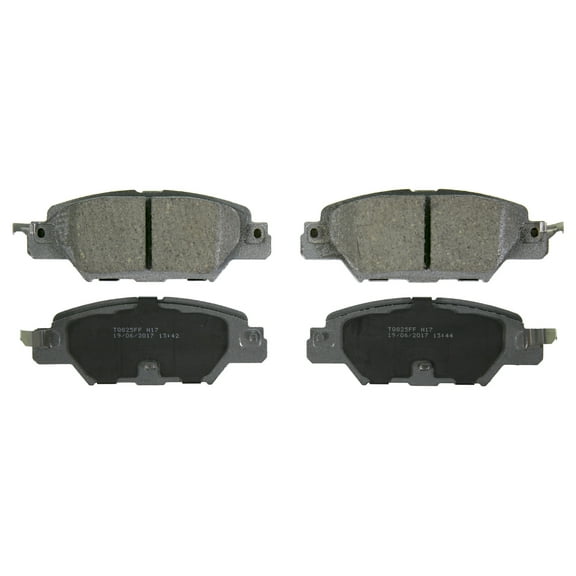 Wagner ThermoQuiet QC1846 Ceramic Disc Brake Pad Set Fits select: 2015-2023 MAZDA CX-5
