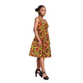 thumbnail image 4 of BintaRealWax Africa Dress for Women African Wax Print Dresses Dashiki Plus Size Africa Style Clothing for Women Dress WY10342, 4 of 5