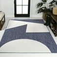 thumbnail image 3 of JONATHAN Y TUSCAN SUN 3 x 5 Area Rug, Lucian Geometric Abstract Two-Tone - Navy/Cream, TSN302B-3, 3 of 6