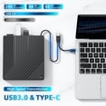 thumbnail image 2 of Unidad Óptica Externa Blu-Ray 5 en 1, Grabadora de DVD/CD, Lector de BD con Puertos USB, Lector de Tarjetas SD/TF para Ordenador Portátil y de Escritorio., 2 of 8