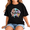 Black, variant on Birthday Girl Graphic T-Shirt, Pastel Drip Lettering and Party Style, Unisex Cotton Short Sleeve