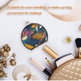 thumbnail image 4 of Portable Makeup Mirror Travel Mirror Compact Folding Mirrors Small for Women Beauty Accessories Colorful Various Leaves, 4 of 7