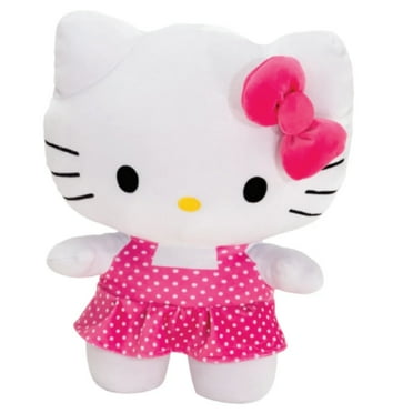 Sanrio Hello Kitty Washable Stuffed Animals & Plush Toys, Plush, 10"