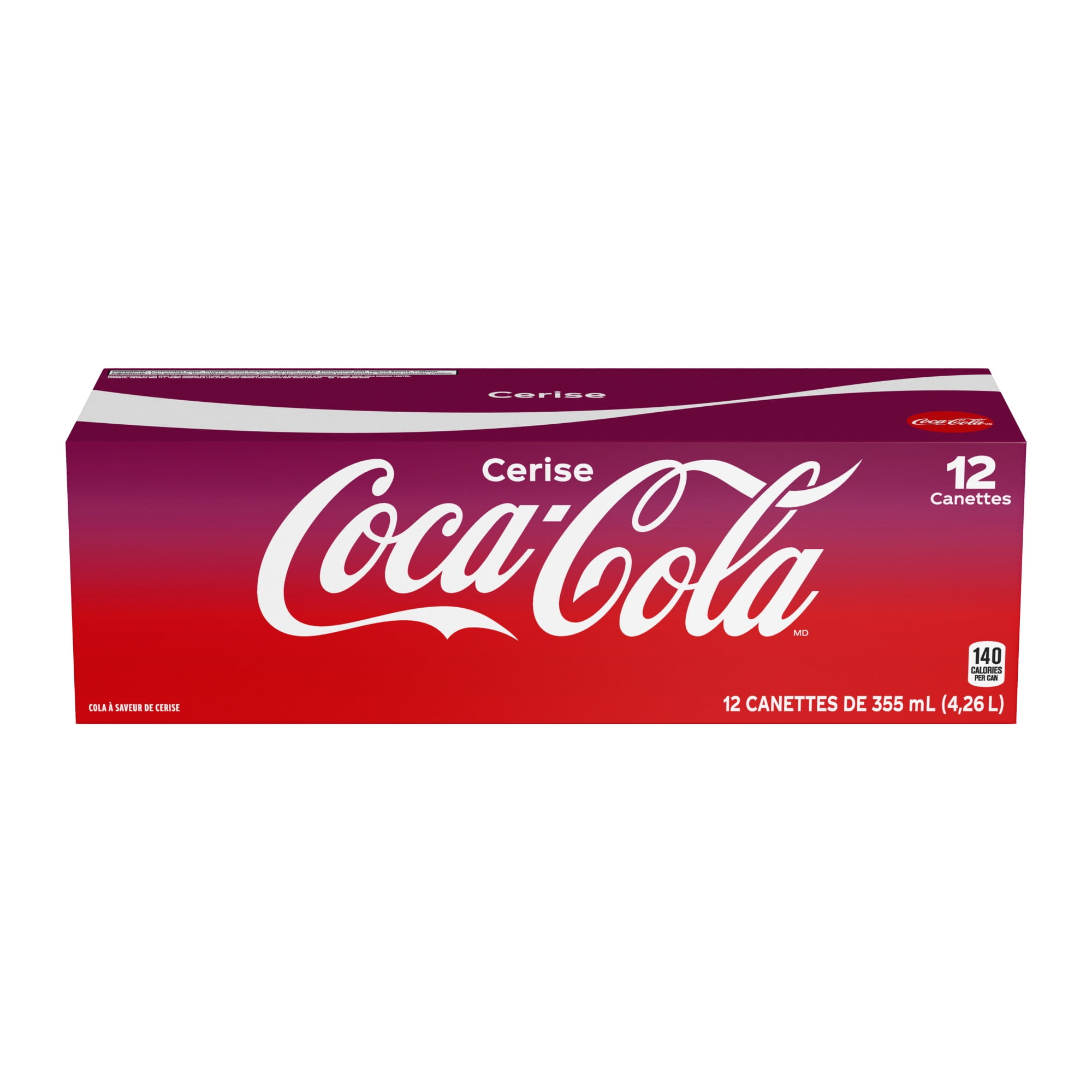 Cherry Coca-Cola Buy 4ケース(12缶x4) Coca-Cola Cherry 12 IGA | (cans) ml 355 x ソフトドリンク