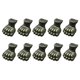 thumbnail image 1 of 10pcs Furniture Support Feet Corner Protectors Wooden Box Decorative Legs, 1 of 4
