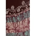 thumbnail image 6 of Sakkas Sara Batik CaftanTank Dress / Cover Up - Chocolate / Mint - One Size Regular, 6 of 6