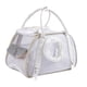 thumbnail image 3 of Bolsa de viaje para mascotas Bolsa de transporte para mascotas Uso de viaje Bolso de viaje para automóvil Accesorios para mascotas con 44x28x25cm, 3 of 9