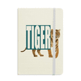 thumbnail image 1 of Carnet de Mode Art Déco Féroce Chats Tigres Couverture Rigide en Tissu Journal Classique, 1 of 3