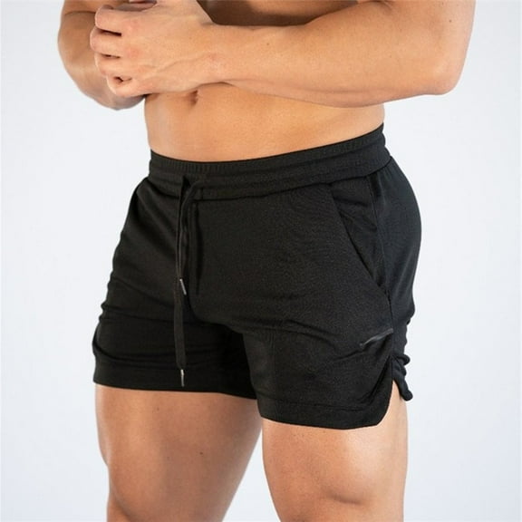 Men Sports Shorts Gym Training Running Bodybuilding Workout Fitness Short Pants