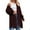 Wine, variant on ICHUANYI Womens Trendy Soft Casual Solid Knit Sweater Open Front Long Sleeve Side Slit Long Cardigans Fall Winter Outwear Coat