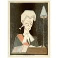 thumbnail image 2 of Kapp 19x24 White Modern Wood Framed Museum Art Print Titled - The Law Journal III, 2 of 4