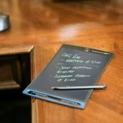 Boogie Board Jot قرص الكتابة القابل لإعادة الاستخدام 8.5 شاشة LCD مسح فوري قلم القلم مغناطيس مسند - كتابة الرسم تدوين رقمي باللون الأزرق
