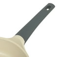 thumbnail image 5 of Oster Rooney 4.1 Quart Ceramic Nonstick Cast Aluminum Saute Pan with Lid in Grey, 5 of 6