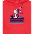 thumbnail image 3 of Peanuts - Snoopy Woodstock Ski Stripes - Men's Fleece Pullover Hoodie, 3 of 6