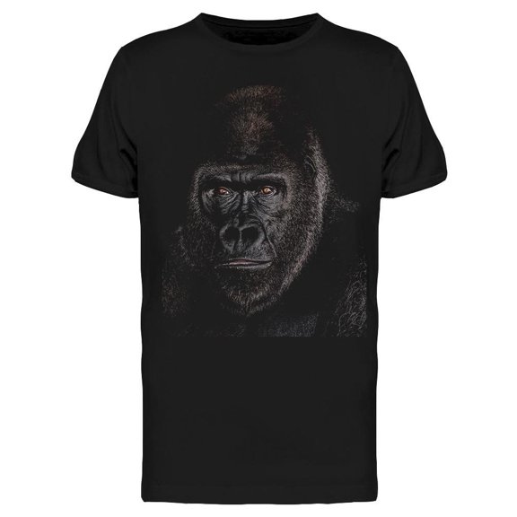 Intimate Gorilla Portrait Tee Men's -Image by Shutterstock