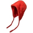 thumbnail image 1 of LinYooLi Bonnet Mignon Y2K pour Femmes, Chaud et Moelleux, Bonnet Japonais Coloré Kawaii avec Protection des Oreilles, 1 of 7