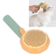 thumbnail image 1 of Cepillo Rebanador Para Mascotas, Cepillo Para Gatos Autolimpiante De Acero Inoxidable, Desenredante Suave Para Interiores Para Perros, 1 of 7