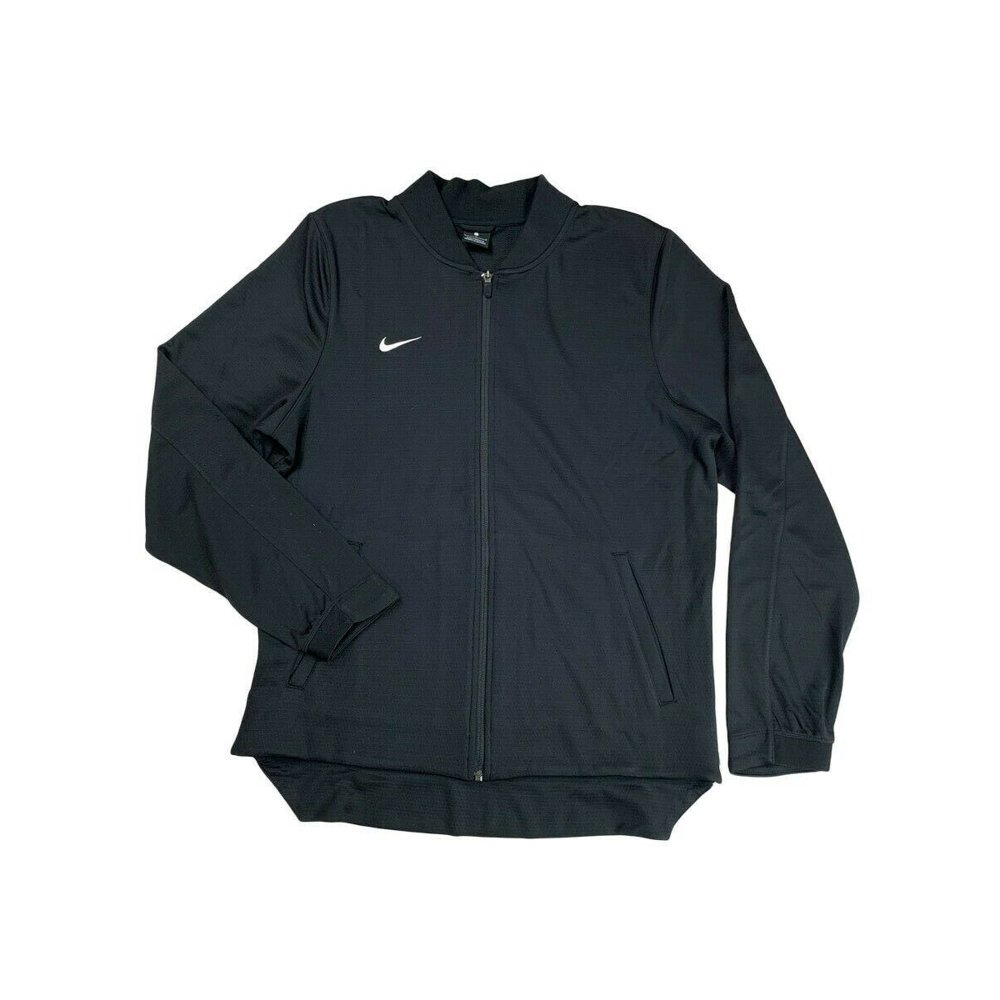 Nike Nike Mens DriFit Warm Up Full Zip Basketball Jacket Black